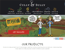 Tablet Screenshot of cullyandsully.com